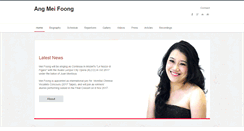 Desktop Screenshot of angmeifoong.com